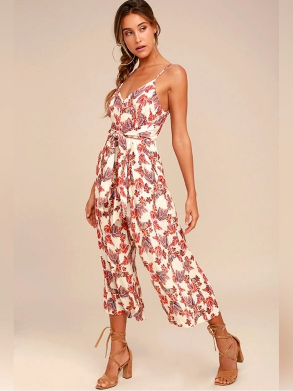 Free People Hot Tropics Jumpsuit